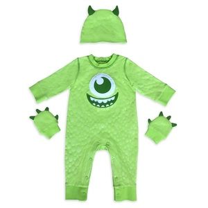 Disney Mike Wazowski costume romper